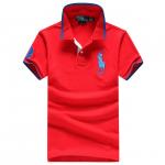 polo t-shirt ralph lauren rlc club red single